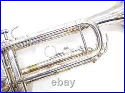 Yamaha YTR 2335 TRUMPET Beginner silver Brass with Hard case Japan Excellent