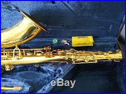 Yamaha YTS62 purple logo tenor saxophone