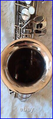 Yanagisawa Alto Saxophone A 500 PROFESSIONAL HORN SILVER 1980 NEW PRO TEC CASE