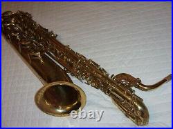 Yanagisawa, Vito-Engraved, Low A Baritone Saxophone, Fair Condition, Plays Great