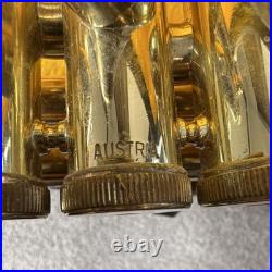 York Bb Trumpet 3-Valve Piston Gold Finish Water Key with Case