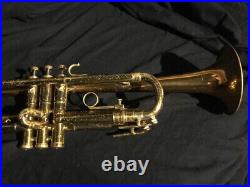 York Clone of Blessing Super Artist Trumpet with Copper Bell and Original Case