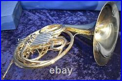 York Master Schmidt Model (made by Bohm Meinl) Double French Horn withCase, Mpc