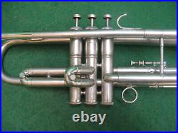 York Pro Model 1941 Trumpet Reconditioned Original Case & York Al-Tru 4M MP