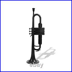 ZO TRUMPET (Matte Black) High Quality, Stainless Steel Valves withGig Bag