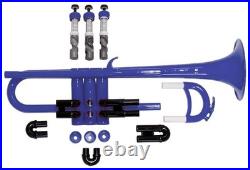 ZO TRUMPET (Matte Blue) High Quality, Stainless Steel Valves withGig Bag